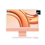 iMac de 24" - (4.5K) - CHIP M3 de 256GB / 16GB RAM - 8GB CORE GPU - Orange - T.ingles.