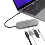 Hub Multipuertos Adam Elements - Tipo : USB-C - 4 en 1 - Space Gray. - Imagen 7