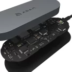 Hub Multipuertos Adam Elements - Tipo : USB-C - 4 en 1 - Space Gray. - Imagen 8