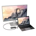Hub Multipuerto Satechi Tipo : USB-C / V2 / 8 en 1 - 4K - Ethernet - Gris Espacial. - Imagen 3