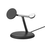 Base de carga Belkin QI2 3 en 1 15W - Negro - Imagen 2
