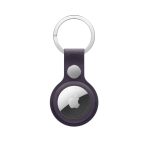 Llavero de FineWoven para el AirTag - Midnight Purple
