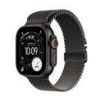 Apple Watch Ultra 3 - Milanese Loop - 49mm - Black Ti