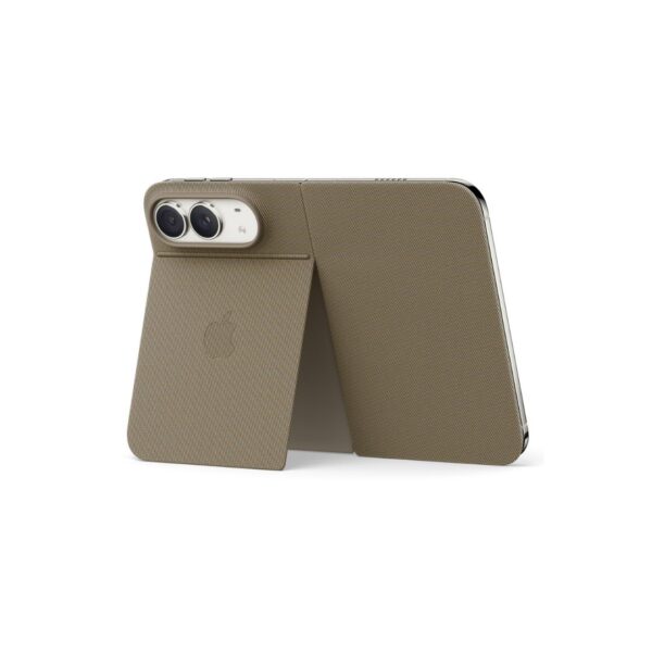 Folio con soporte para iPhone Duo - Taupe