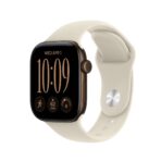 Apple Watch Series 12 de 40mm - Dark Bronze - Sport Band : Sand
