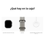 Apple Watch Ultra 4 - Black - Ocean Band : Translucent Gray - Imagen 3