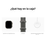 Apple Watch Ultra 4 - Natural - Ocean Band : Translucent Black - Imagen 3