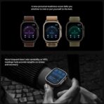 Apple Watch Ultra 4 - Black - Alpine loop : Dark Olive - Imagen 6