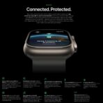Apple Watch Ultra 4 - Black - Alpine loop : Dark Olive - Imagen 10