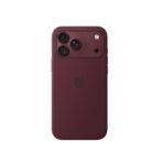 Funda de silicona con MagSafe para el iPhone 18 Pro Max - Burgundy