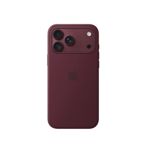 Funda de silicona con MagSafe para el iPhone 18 Pro Max - Burgundy