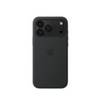 Funda de silicona con MagSafe para el iPhone 18 Pro Max - Black
