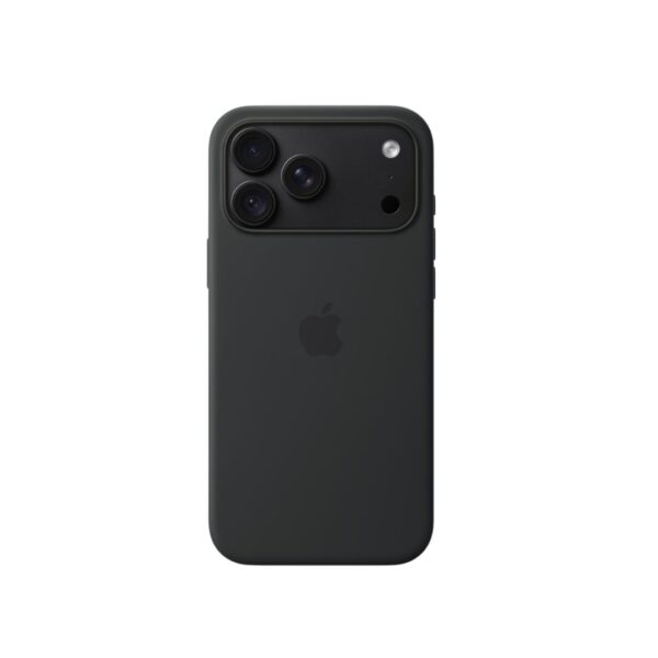 Funda de silicona con MagSafe para el iPhone 18 Pro Max - Black